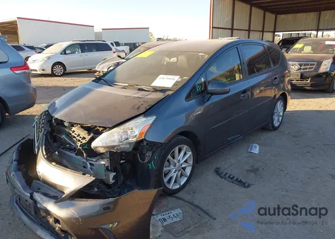 2013 Toyota Prius V Five из США, поврежденный, VIN JTDZN3EU1D3284863